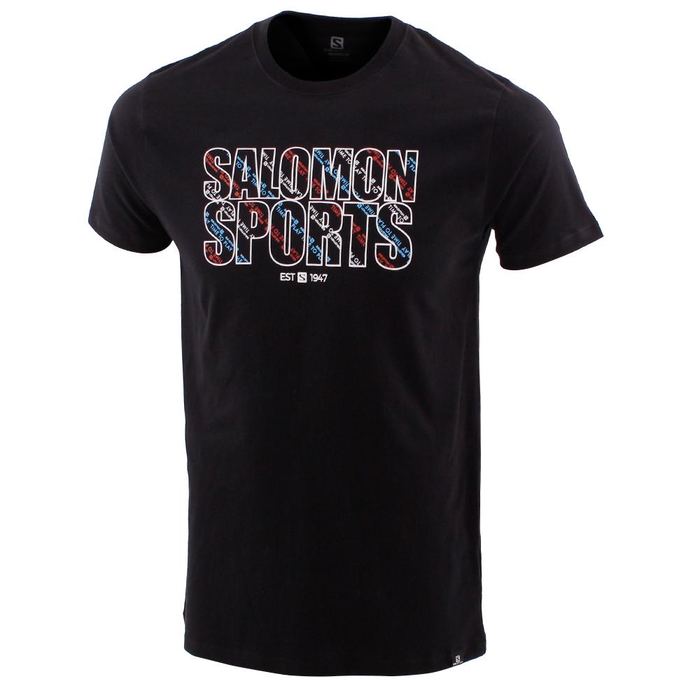 Black Kids\' Salomon KARISIMBI SS B T Shirts | 849-ROUVJG