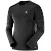 Black Men's Salomon AGILE LS M T Shirts | 732-XPKYTJ