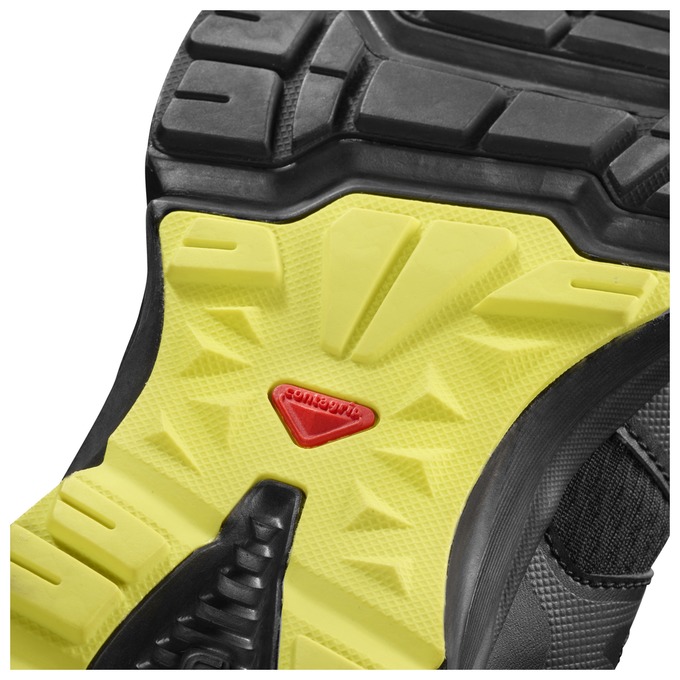Black Men's Salomon CROSSAMPHIBIAN SWIFT Water Shoes | 839-OXAUWB