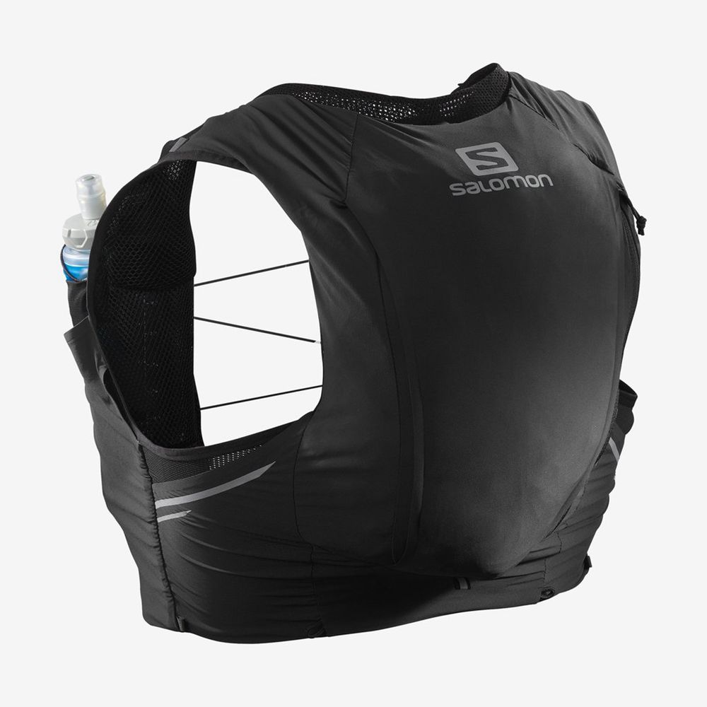 Black Men\'s Salomon SENSE PRO 10 SET Packs | 697-ZOMKYC