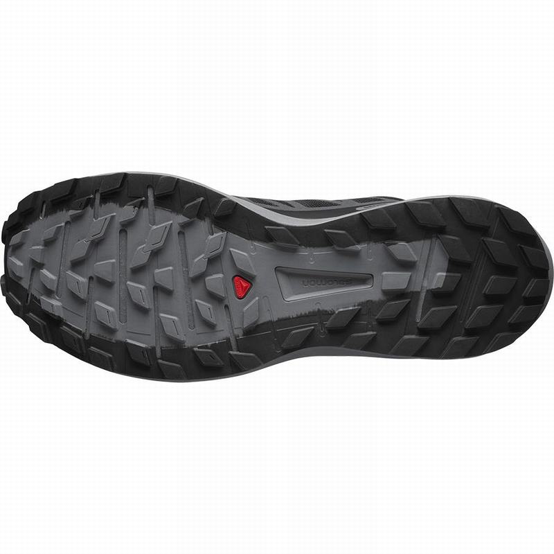 Black Men's Salomon SENSE RIDE 4 GORE-TEX INVISIBLE FIT Running Shoes | 816-SWUTHF