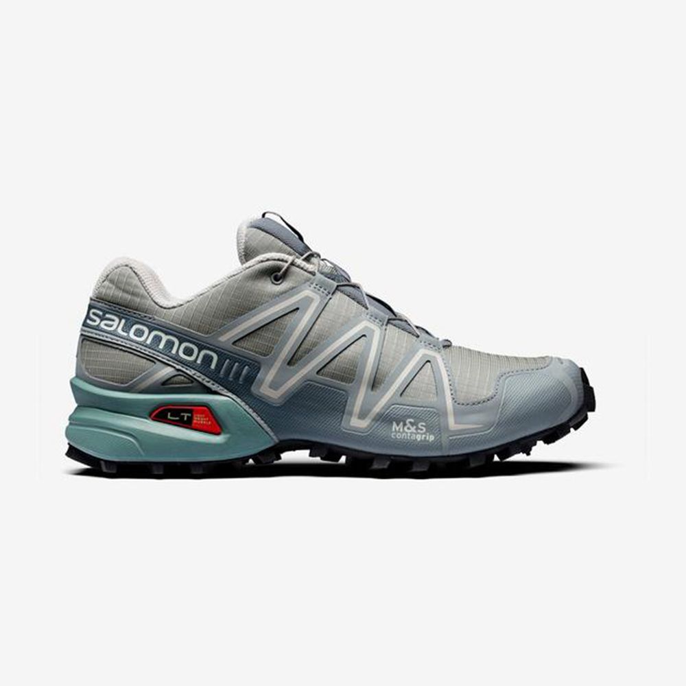 Black Men's Salomon SPEEDCROSS 3 Sneakers | 906-MYRJPC