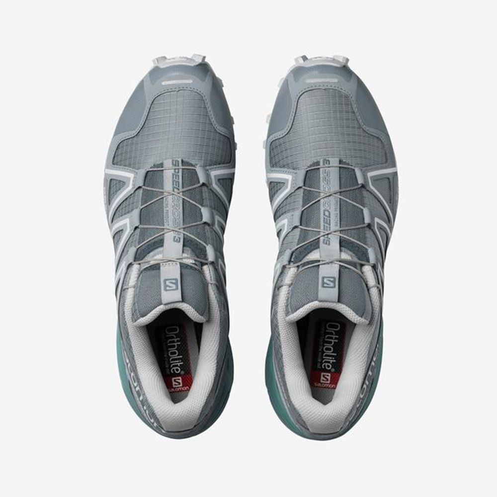Black Men's Salomon SPEEDCROSS 3 Sneakers | 906-MYRJPC