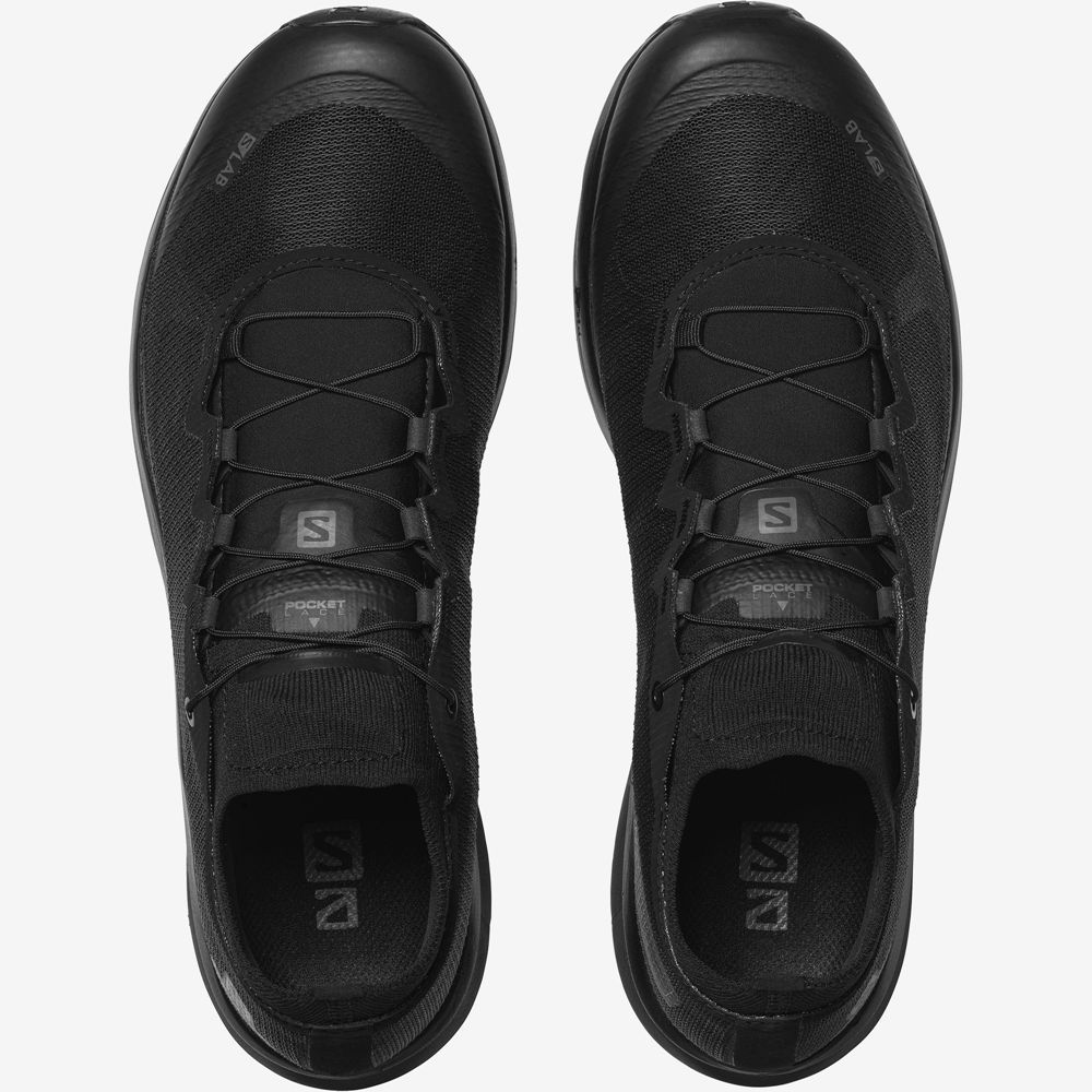 Black Men's Salomon S/LAB ULTRA 3 LTD Sneakers | 359-NJVWLT