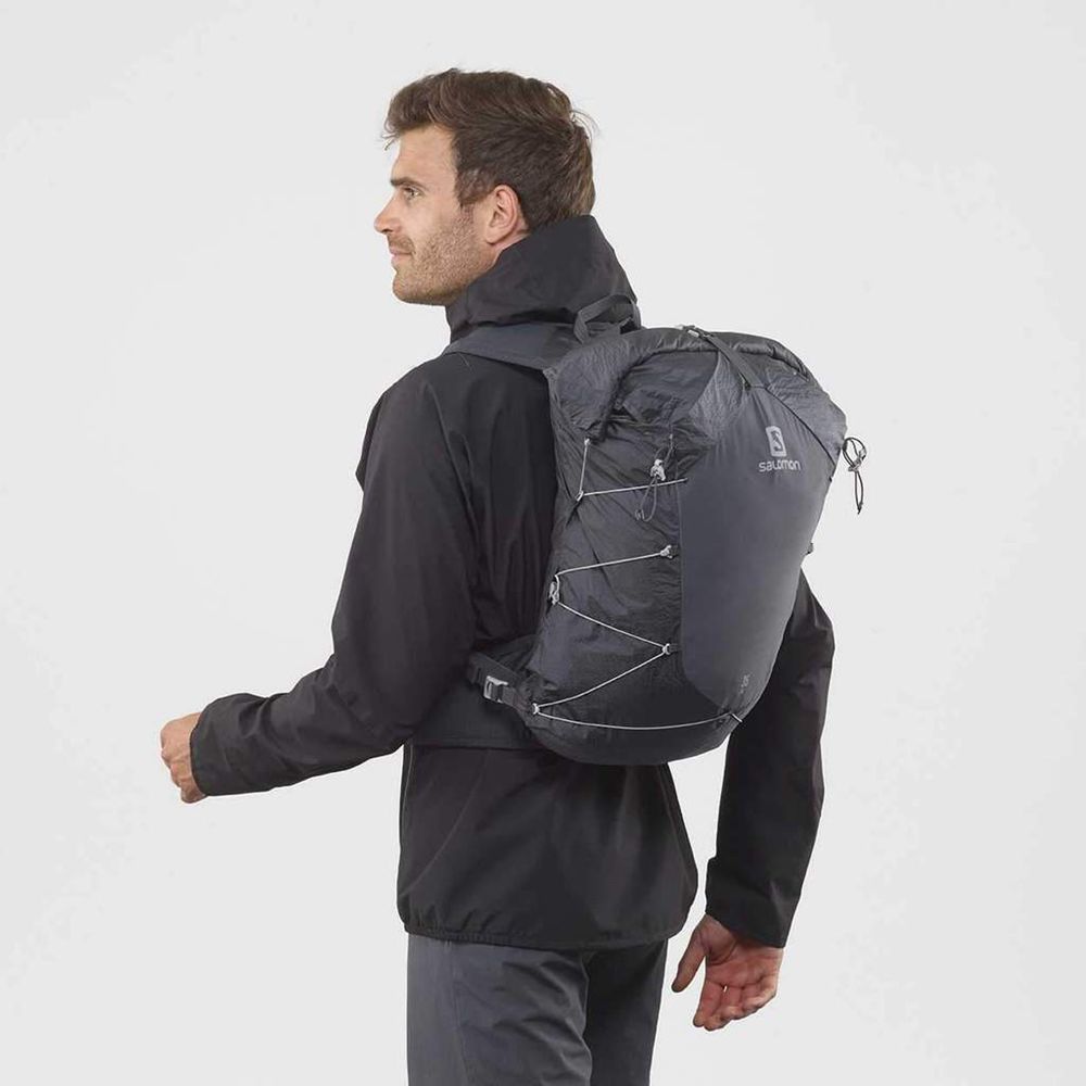 Black Men\'s Salomon XA 35 Backpacks | 504-GNWVDX