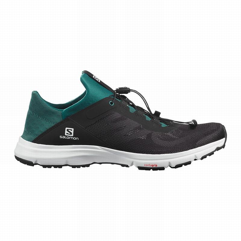 Black / White Men\'s Salomon AMPHIB BOLD 2 Water Shoes | 584-IFRCGQ