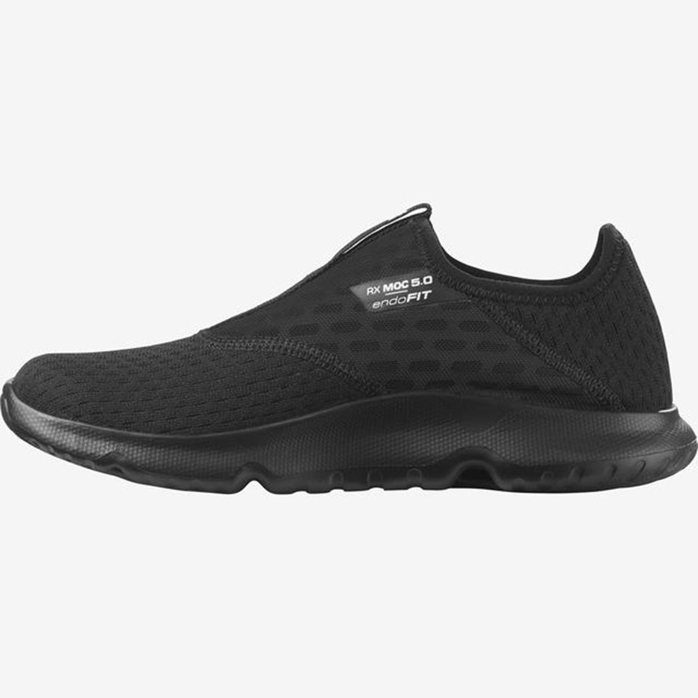 Black Women's Salomon REELAX MOC 5.0 Water Shoes | 039-JHXBGL