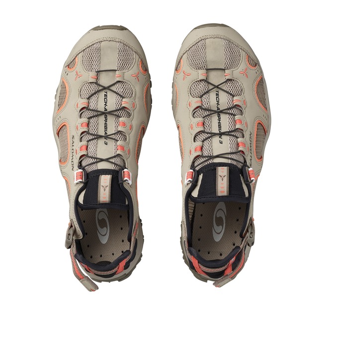 Black Women's Salomon TECHAMPHIBIAN 3 W Water Shoes | 951-PHEZQR