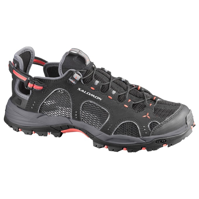 Black Women\'s Salomon TECHAMPHIBIAN 3 W Water Shoes | 951-PHEZQR