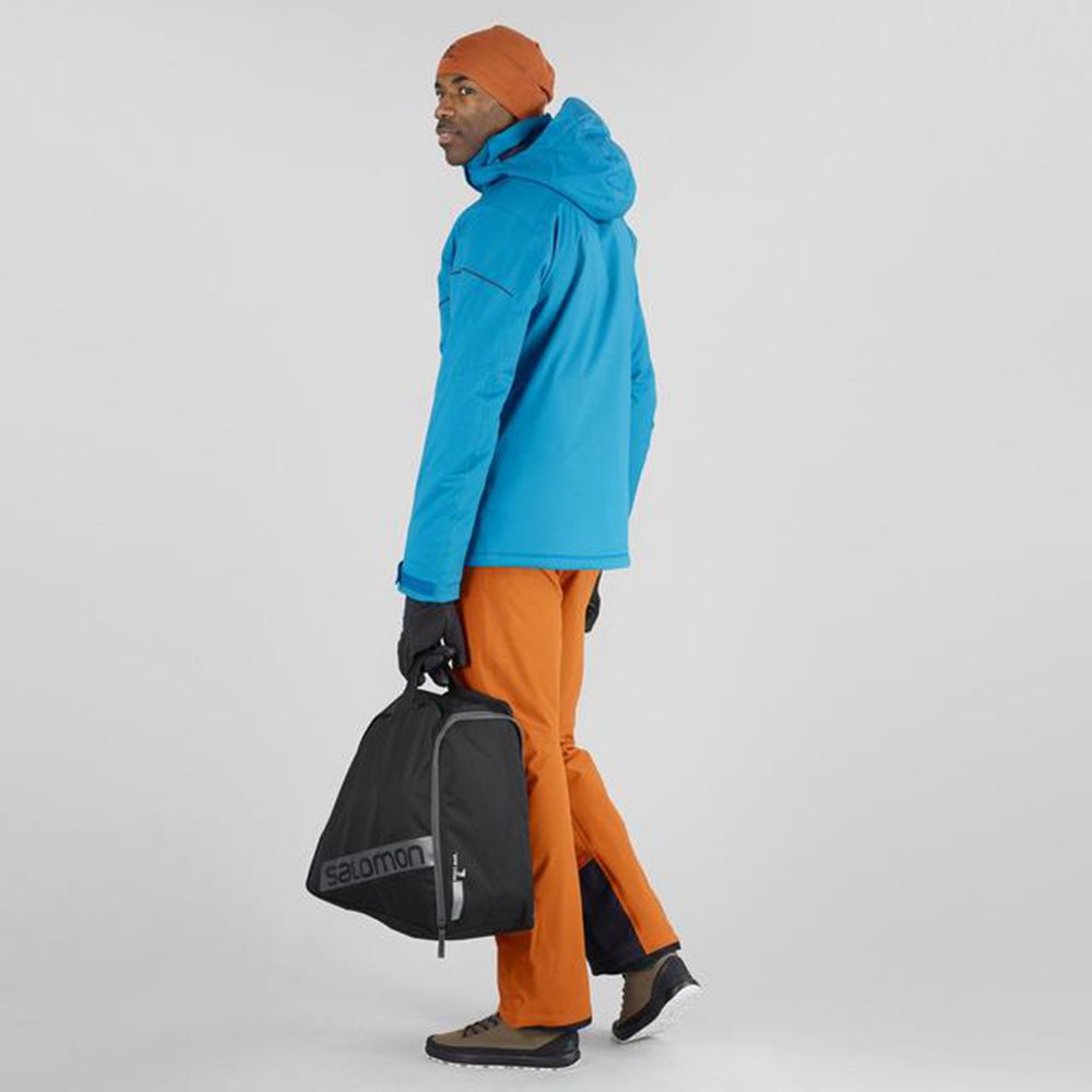 Blue / Black Women's Salomon ORIGINAL BOOTBAG Bootbag | 859-ABZTLD