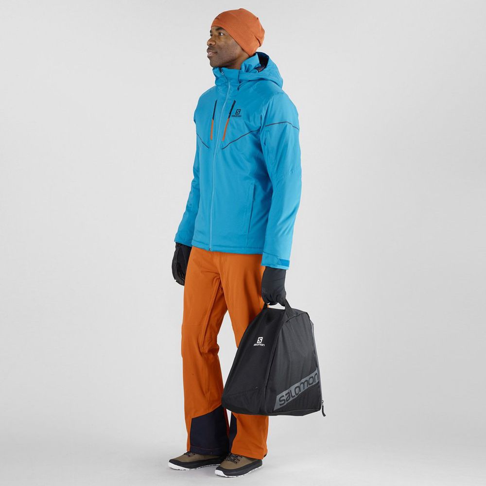 Blue / Black Women's Salomon ORIGINAL BOOTBAG Bootbag | 859-ABZTLD