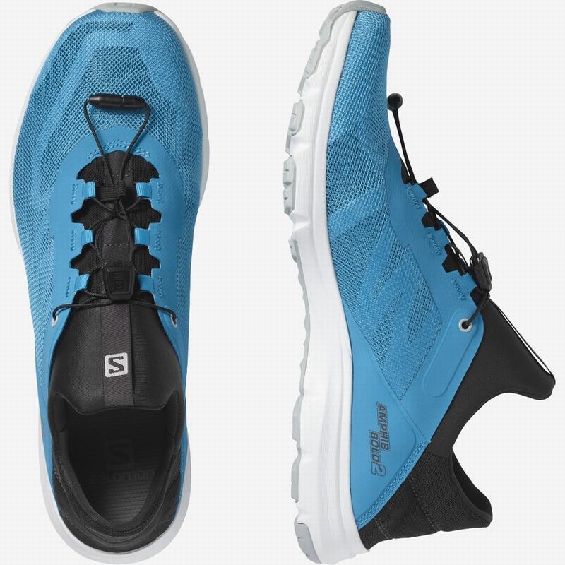 Blue Men's Salomon AMPHIB BOLD 2 Water Shoes | 302-XIQGHU