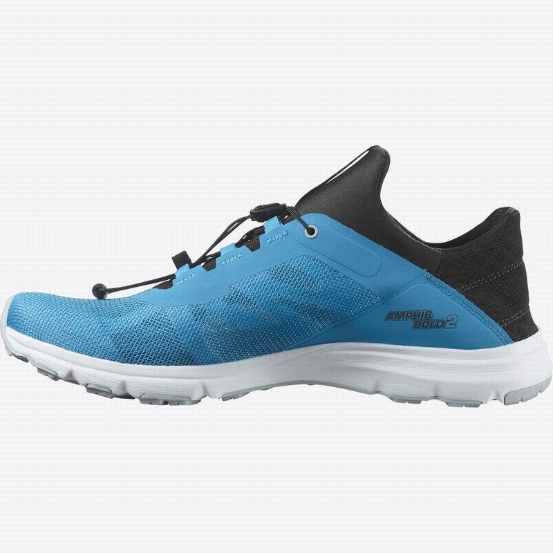 Blue Men's Salomon AMPHIB BOLD 2 Water Shoes | 302-XIQGHU