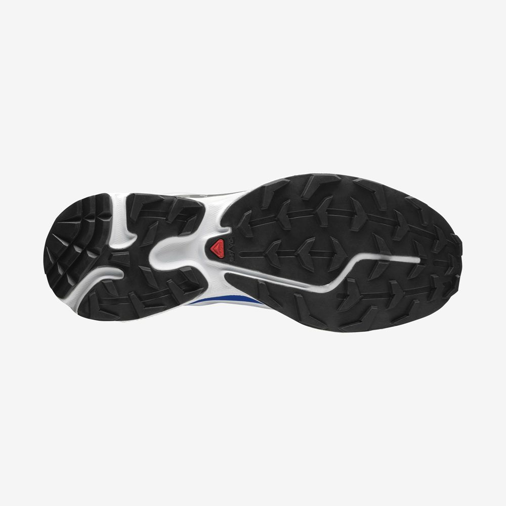 Blue / White Men's Salomon XT-6 Sneakers | 376-SIFMDY