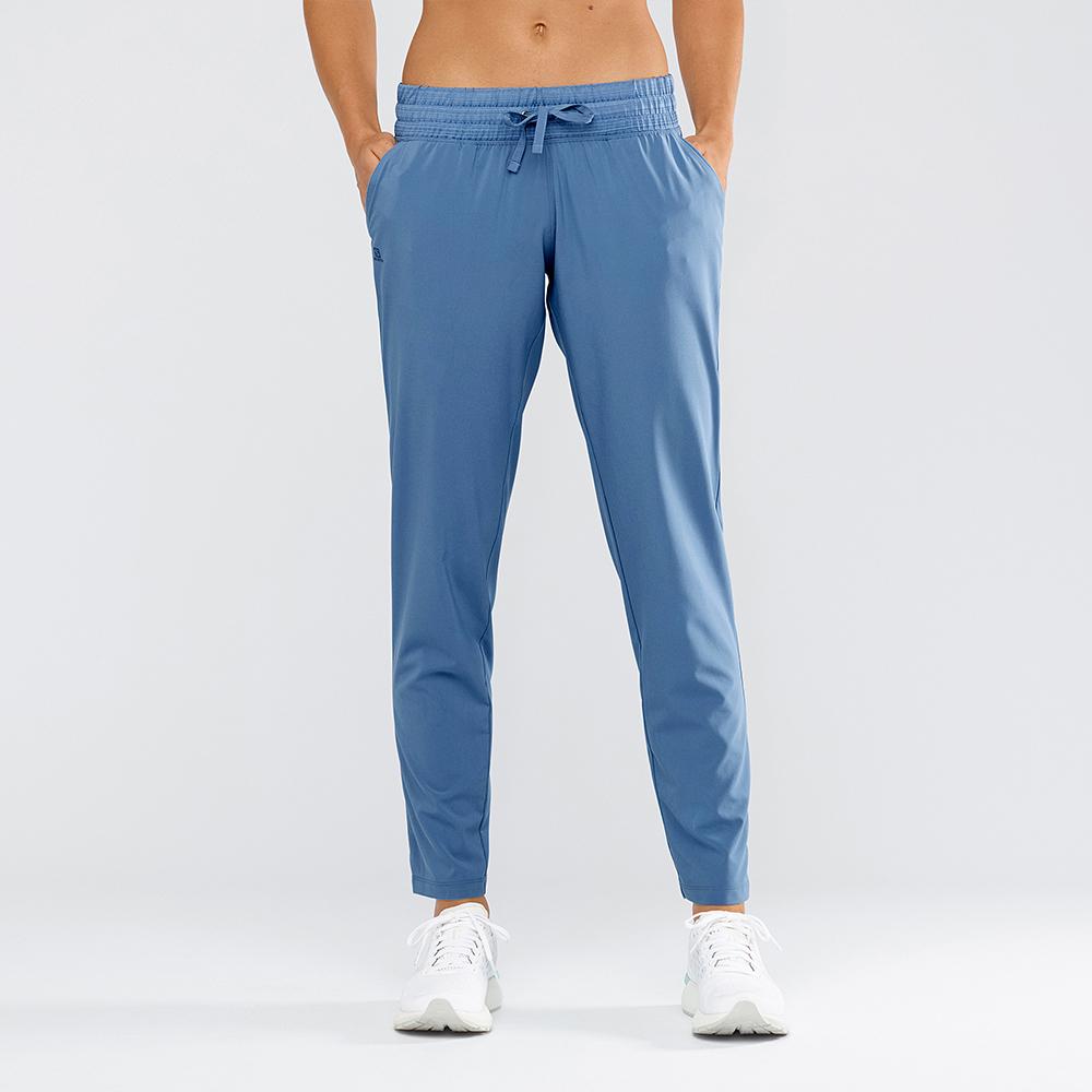 Blue Women's Salomon COMET W Pants | 379-CABPTL