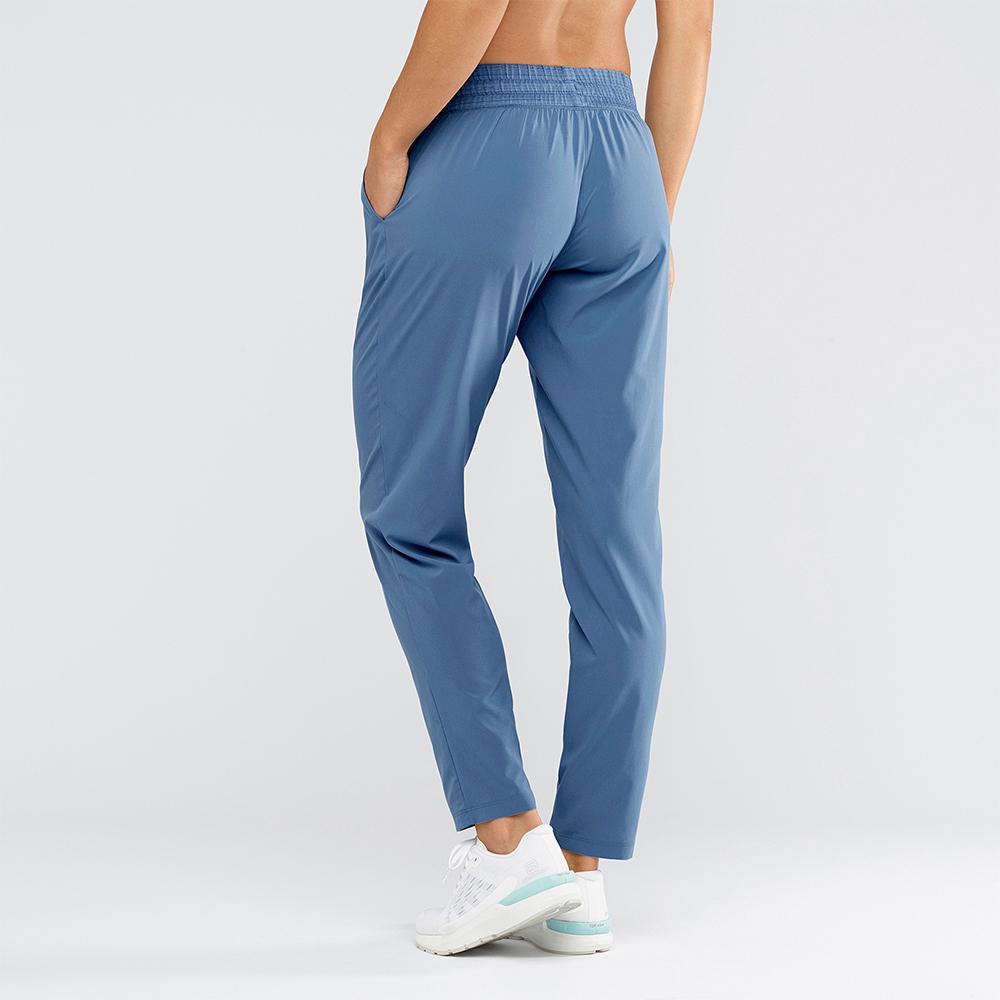 Blue Women's Salomon COMET W Pants | 379-CABPTL