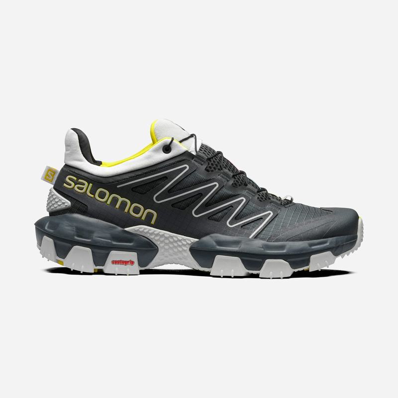 Dark Blue / White Women\'s Salomon XA PRO STREET Trail Running Shoes | 295-NBYKOT
