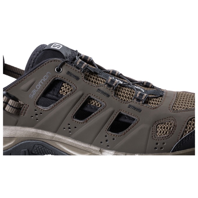 Dark Grey Men's Salomon EVASION CABRIO Water Shoes | 453-KTVOCB