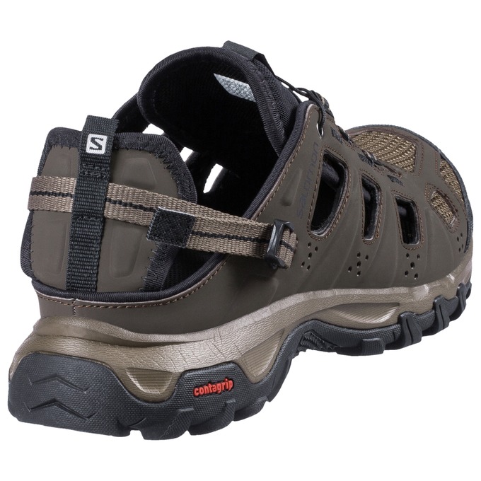 Dark Grey Men's Salomon EVASION CABRIO Water Shoes | 453-KTVOCB