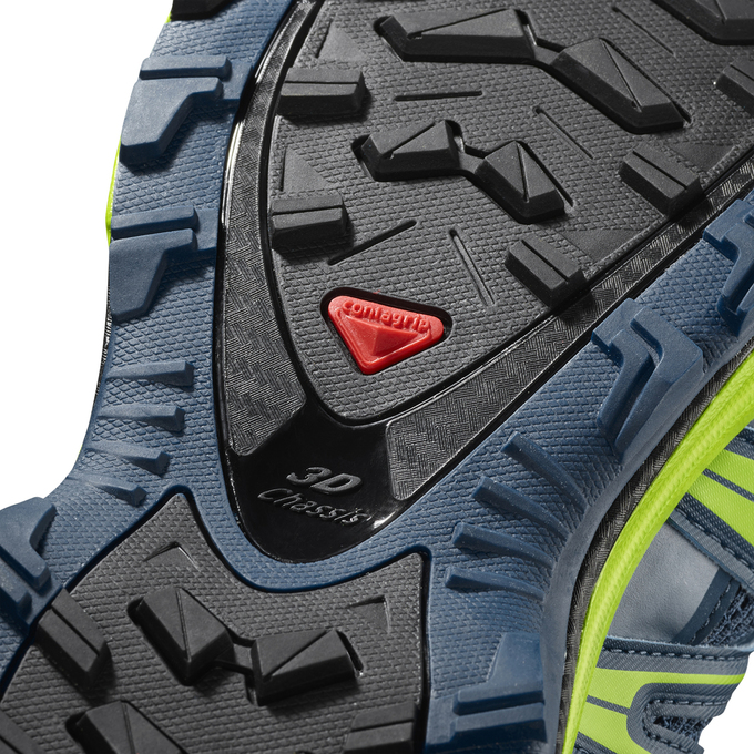 Dark Red Men's Salomon XA PRO 3D Trail Running Shoes | 576-HEDCIX