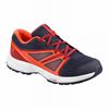 Dark Red Rose / Red Kids' Salomon SENSE J Running Shoes | 924-HUQIXJ