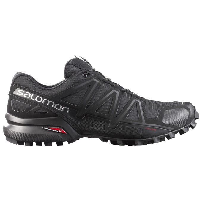 Deep Blue / Black Men's Salomon SPEEDCROSS 4 Trail Running Shoes | 294-SLKNZC