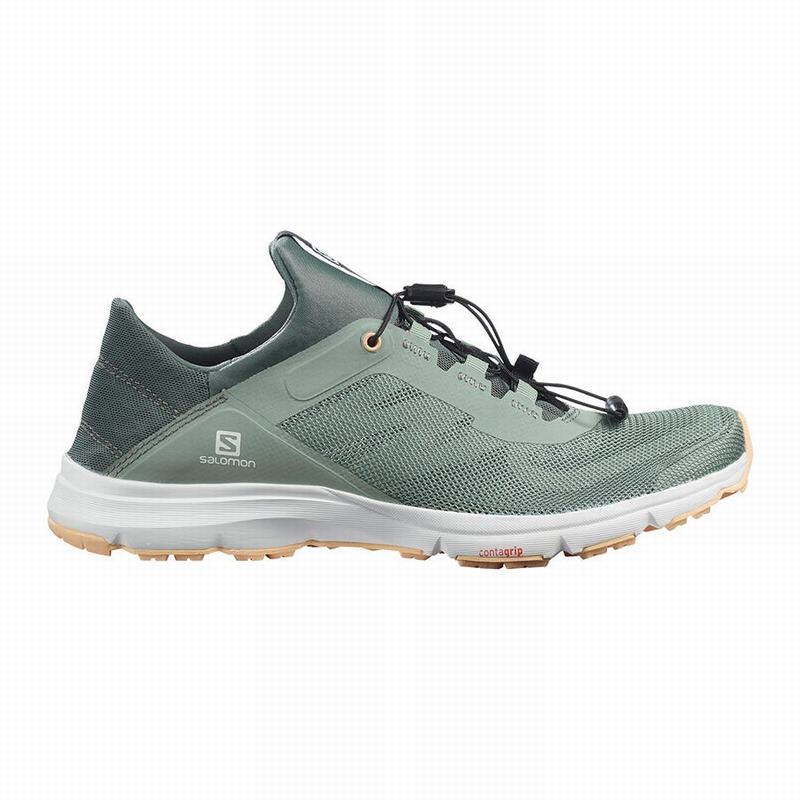 Green Women\'s Salomon AMPHIB BOLD 2 Water Shoes | 138-BZGXST