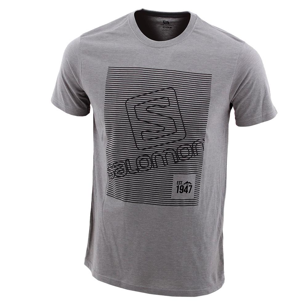 Grey Kids\' Salomon FINELINE SS B T Shirts | 570-SJNBFY