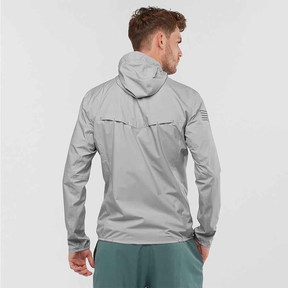 Grey Men's Salomon BONATTI WP JKT M Jackets | 032-VUANKC