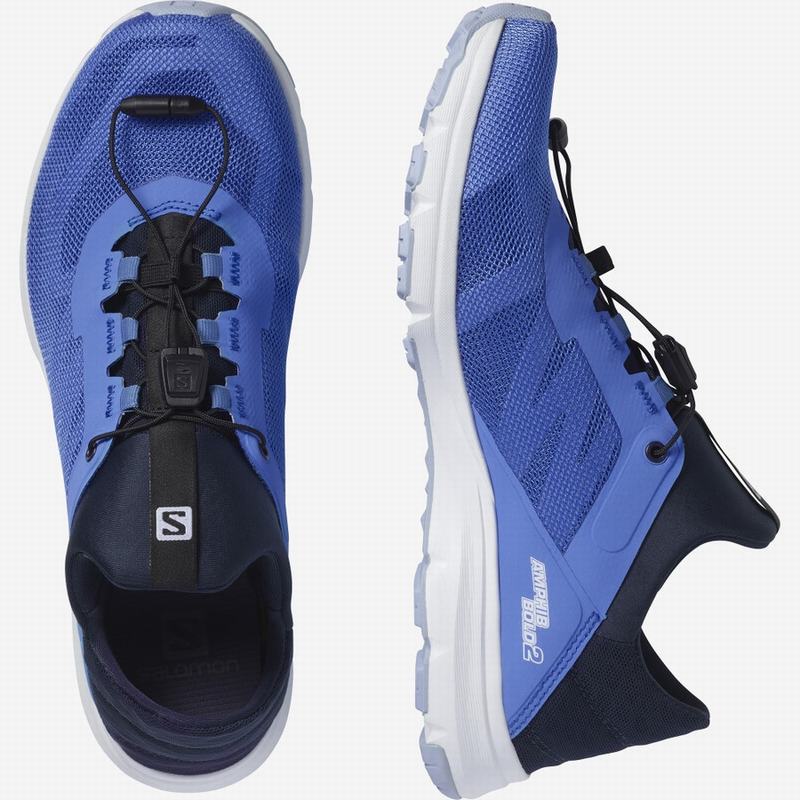 Indigo / Blue Women's Salomon AMPHIB BOLD 2 Water Shoes | 715-RJHYWD