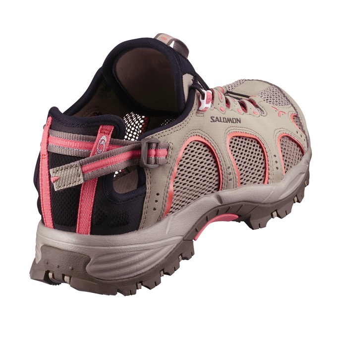 Light Brown Women's Salomon TECHAMPHIBIAN 3 W Water Shoes | 416-XUWAPG