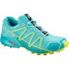 Light Turquoise Women's Salomon SPEEDCROSS 4 W Trail Running Shoes | 579-AWYNJL