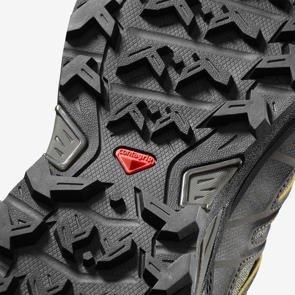 Multicolor Men's Salomon X ULTRA 3 WIDE MID GORE-TEX Hiking Boots | 865-JDUNKS