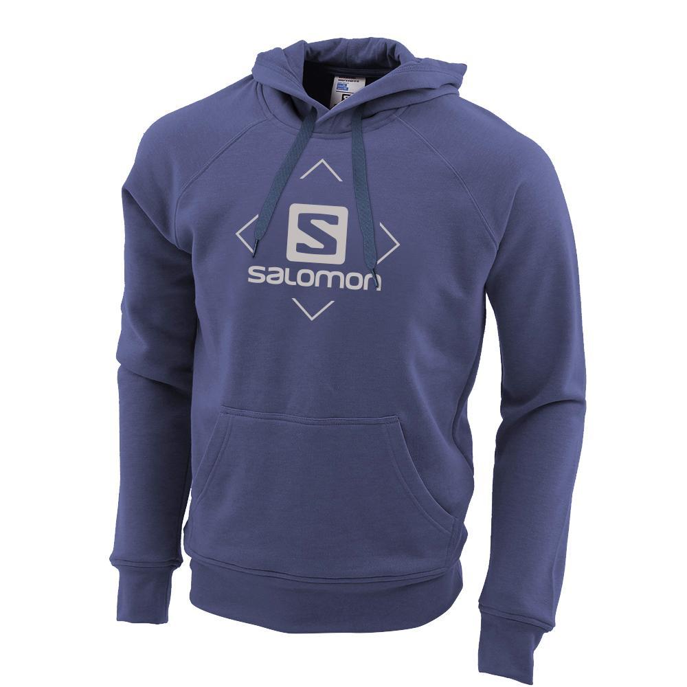 Navy Kids\' Salomon FLY AWAY B Sweatshirt | 315-TBXOMA