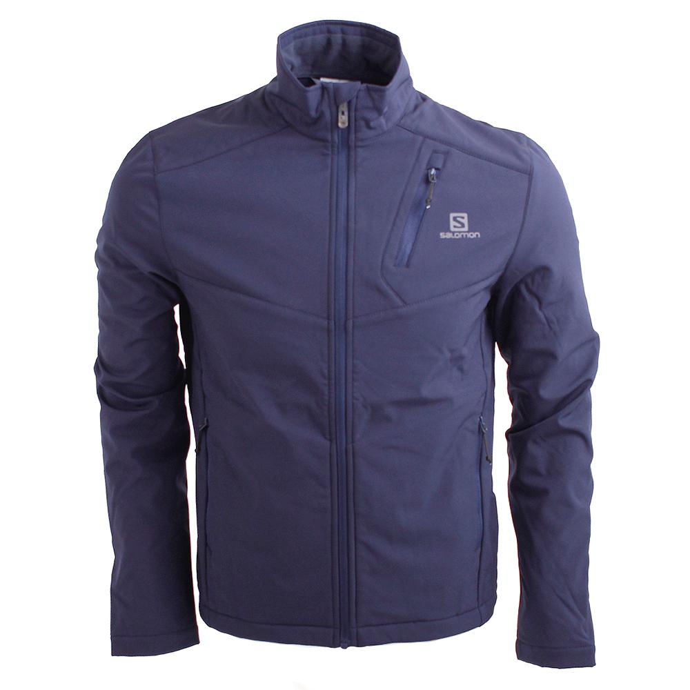 Navy Men\'s Salomon EMIN JKT M Jackets | 427-RLIWFB