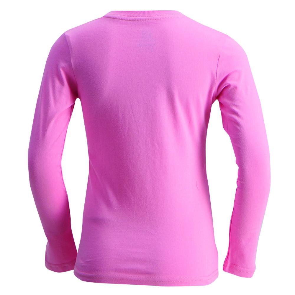 Pink Kids' Salomon WARRIOR LS G T Shirts | 698-CVZWMD