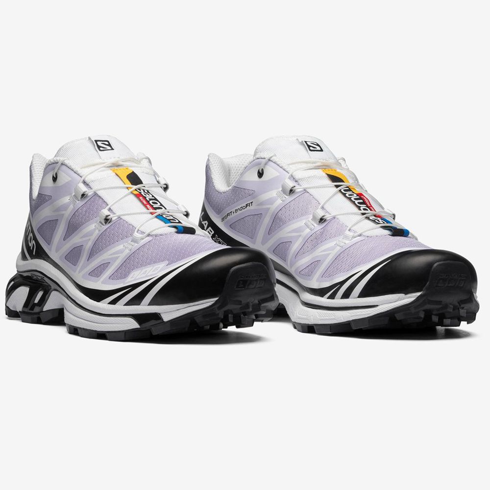Purple Men's Salomon XT-6 Sneakers | 489-XEOWPN