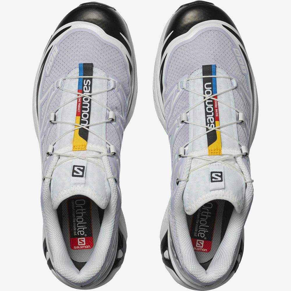 Purple Men's Salomon XT-6 Sneakers | 489-XEOWPN