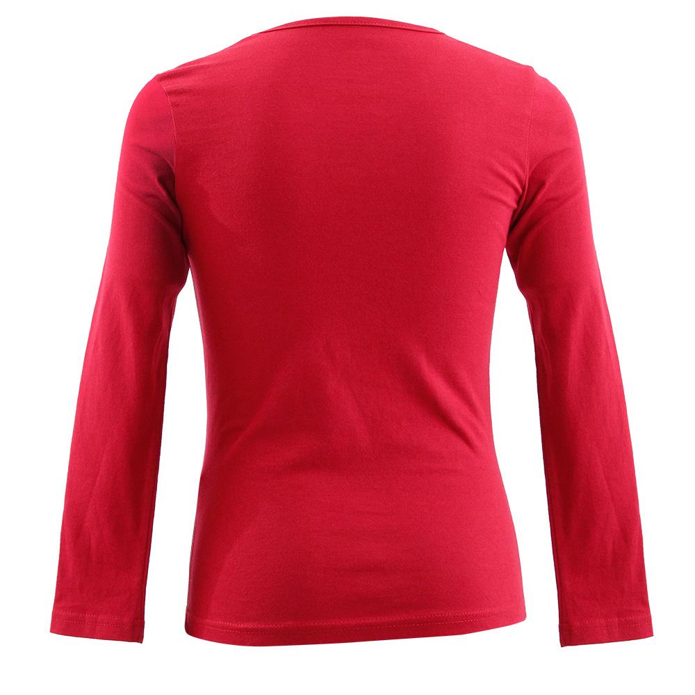 Red Kids' Salomon SWAZI LS G T Shirts | 075-ZFDNJG
