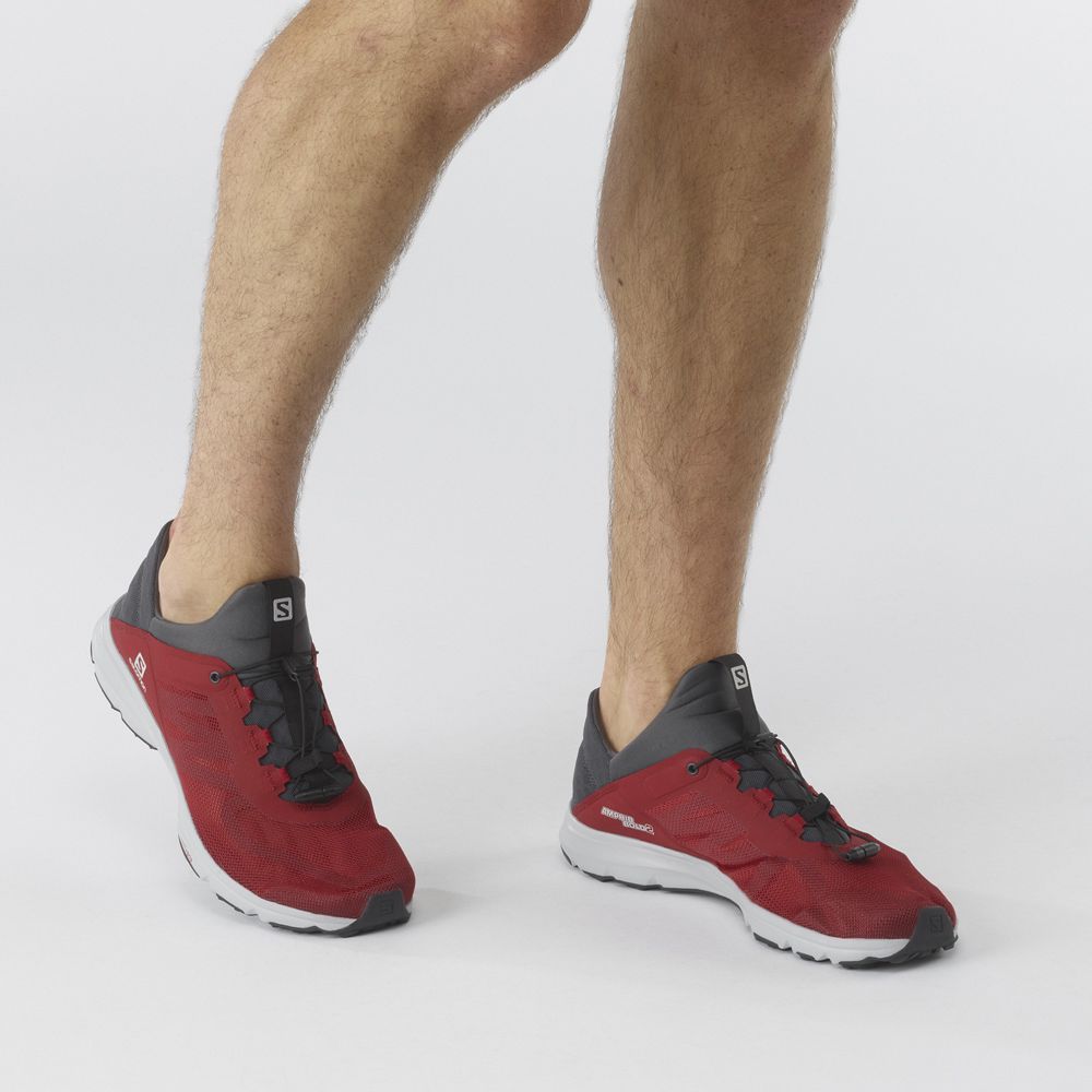 Red Men's Salomon AMPHIB BOLD 2 Water Shoes | 085-ZAOXIN