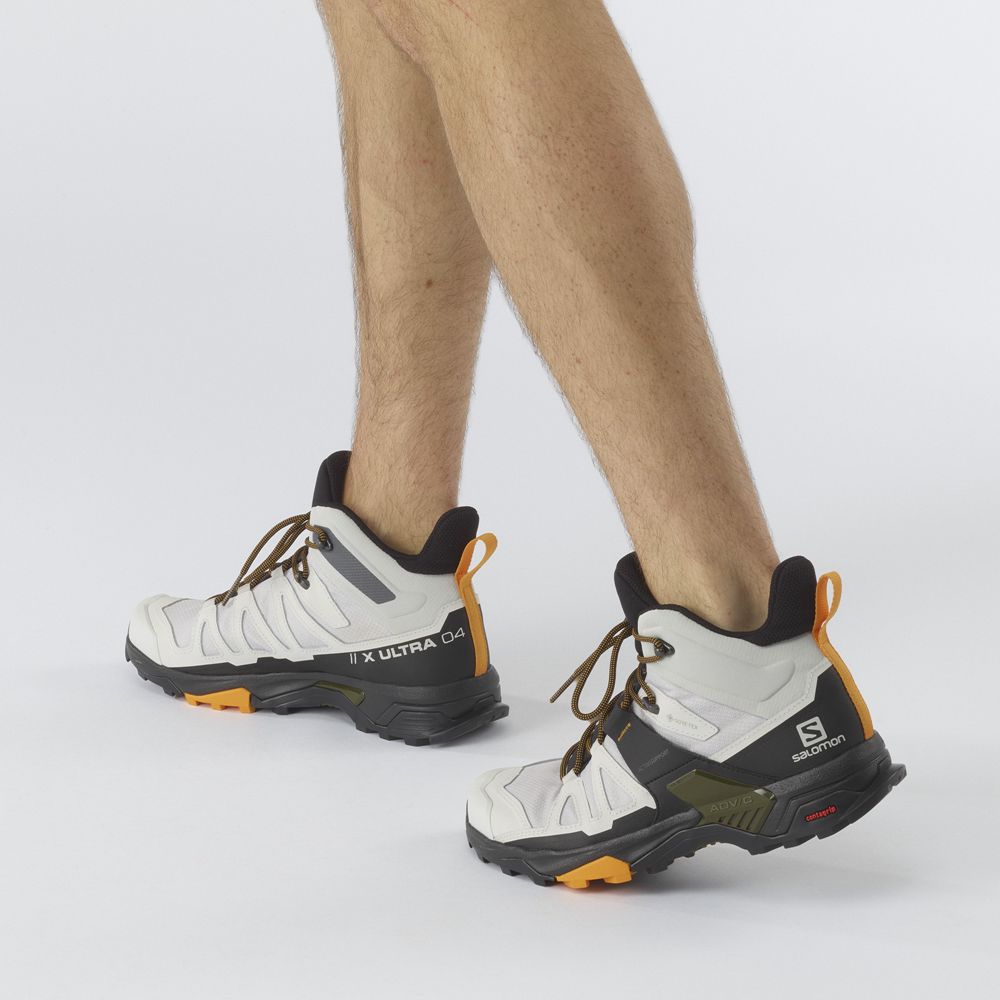 Sliver Men's Salomon X ULTRA 4 MID GORE-TEX Hiking Boots | 597-DEYPXB
