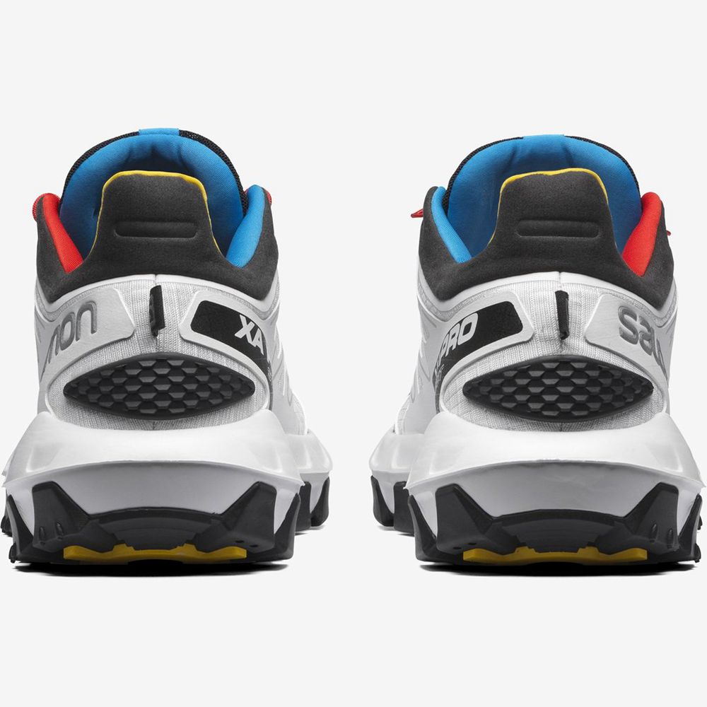 White / Black / Red Men's Salomon XA PRO STREET Sneakers | 362-ZHILCG