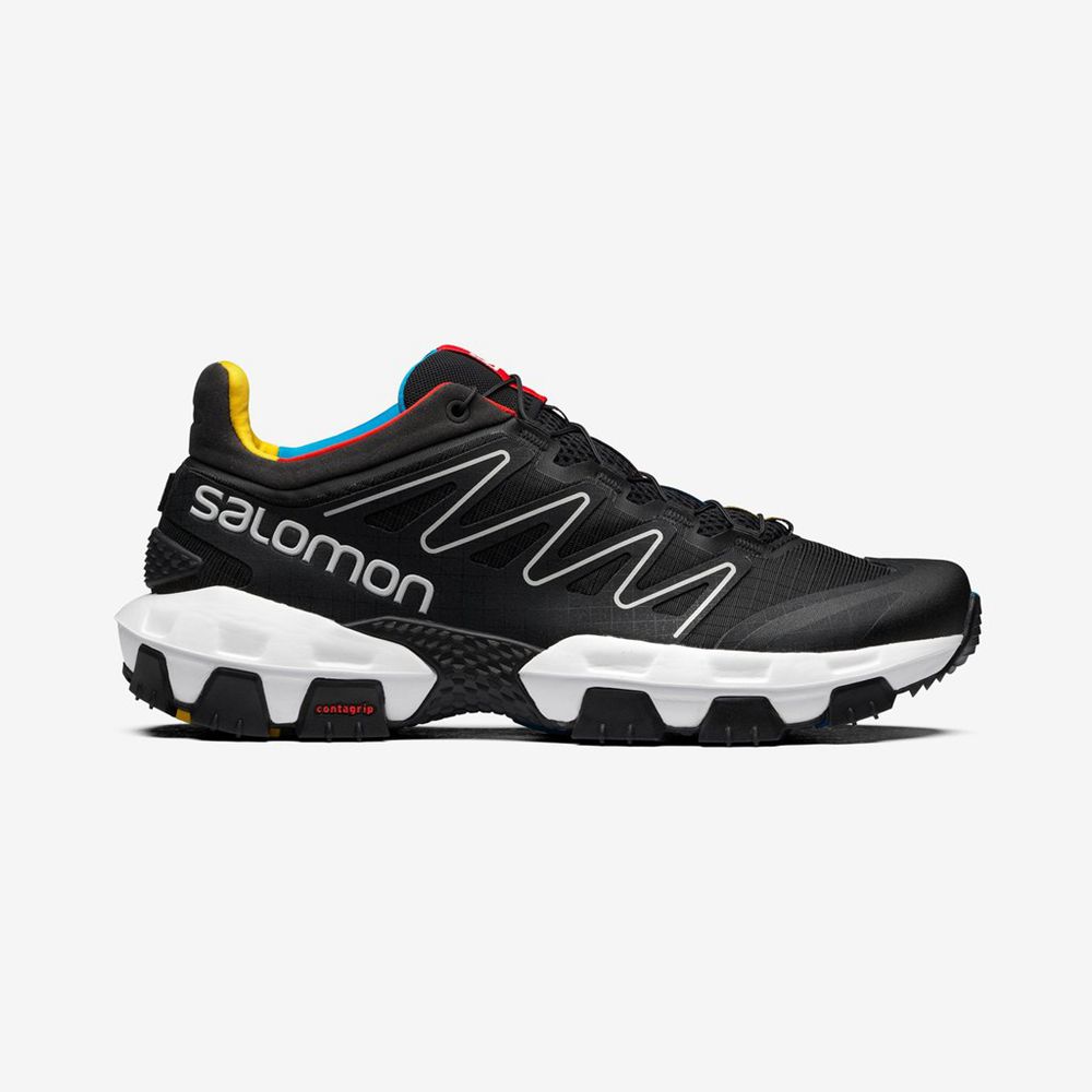 White / Black / Red Men's Salomon XA PRO STREET Sneakers | 362-ZHILCG