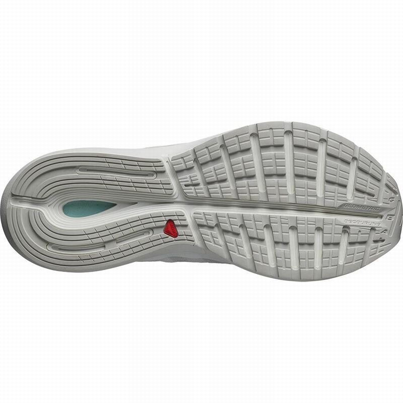 White Men's Salomon SONIC 3 BALANCE Running Shoes | 203-QIOPVF