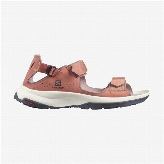 Apricot Women's Salomon TECH FEEL Sandals | 931-TKVPJB