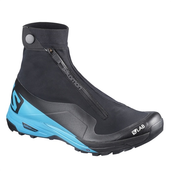 Black / Blue Women's Salomon S/LAB XA ALPINE 2 Trail Running Shoes | 398-FQVUPY