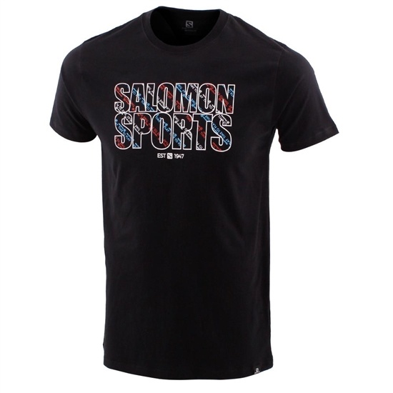 Black Kids' Salomon KARISIMBI SS B T Shirts | 849-ROUVJG