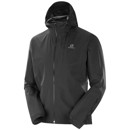 Black Men's Salomon BONATTI PRO WP JKT M Jackets | 216-VXQCMJ