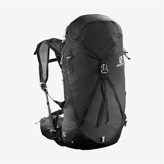 Black Men's Salomon OUT NIGHT 30+5 Backpacks | 014-PNBJLA