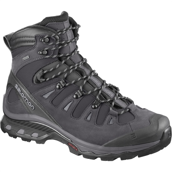 Black Men's Salomon QUEST 4D 3 GTX Hiking Boots | 824-NWCPIZ